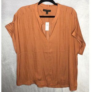 Banana Republic Roll-Cuff Top in Pink Sand Dune